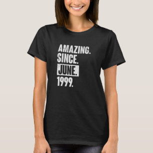 T-shirt 23 Ans 23 Ans Extraordinaire depuis juin 1999
