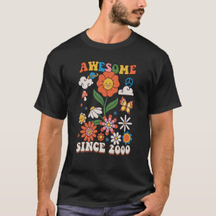 T-shirt 23 Ans Awesome depuis 2000 Super Retro 23ème B