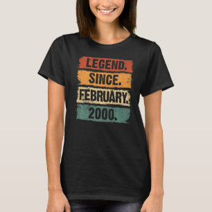 T-shirt 23 ans de légende depuis février 2000 23e annivers