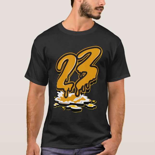 T-shirt 23 Drip OG Yellow Toe 1s Matching (Devant)