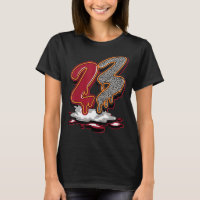 23 Drip Retro Cardinal Red 3s Correspondant