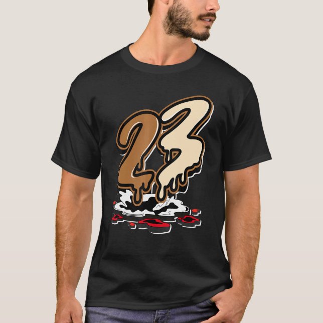 T-shirt 23 Eelphant du désert à 23 points (Devant)