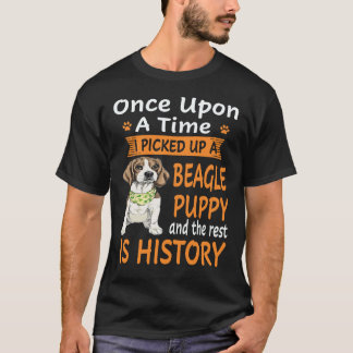 T-shirt 23 Il était une fois - chiot Beagle Beagle