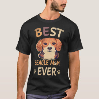 T-shirt 23 Meilleure Maman Beagle de tous les temps Beagle