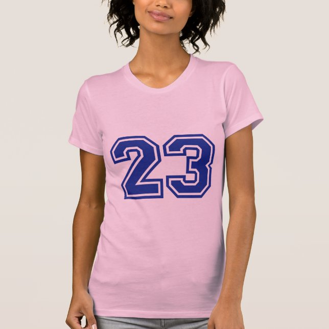 T-shirt 23 - nombre (Devant)