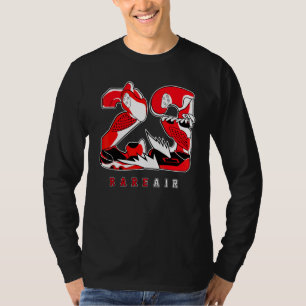 T-shirt 23 Rare Air Jordan inversé Black Toe 1s appariés