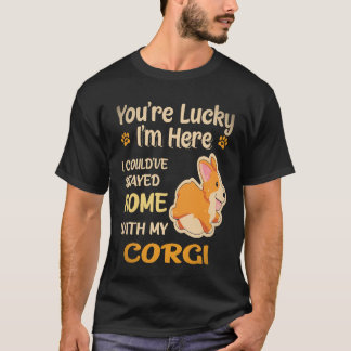 T-shirt 23 Vous êtes un Corgi chanceux