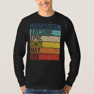 T-shirt 23e anniversaire Légendaire Awesome Epic depuis ma