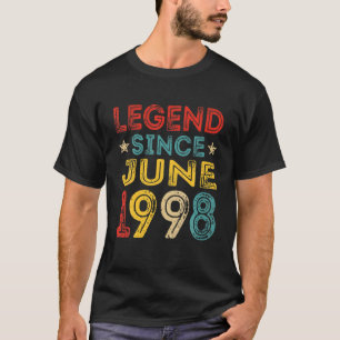 T-shirt 23E Anniversaire Légende Depuis Juin 1998 Perturbé