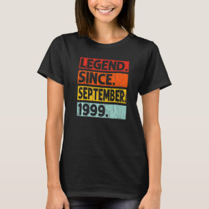 T-shirt 23e anniversaire Légende depuis septembre 1999 23