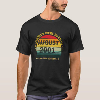 T-shirt 23ème Anniversaire vintage Légendes Sont Nés En Ao
