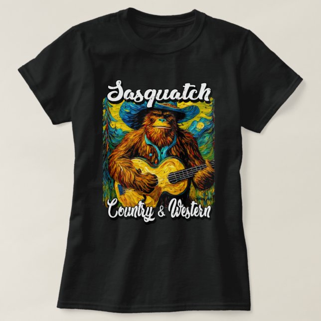 T-shirt 24052_Sasquatch, Pays & Ouest, (Design devant)