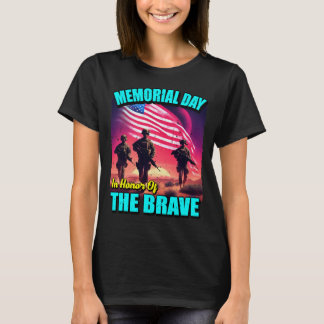 T-shirt 24080_Memorial Day En L'Honneur Du Courageux