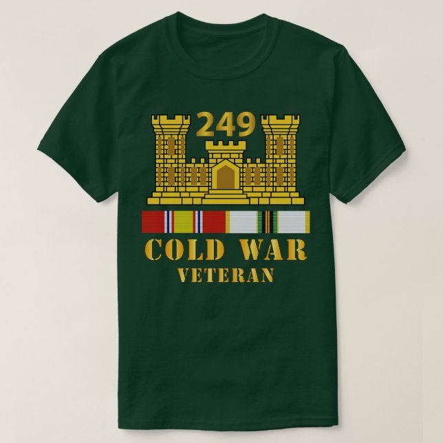 T-shirt 249e Bataillon du génie Branche de l'ENG ColdVeter (Design devant)