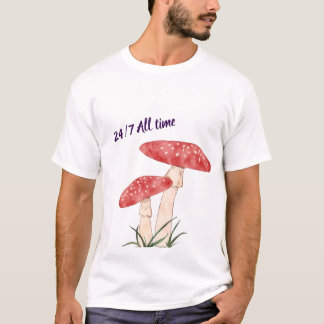 T-shirt 24/7 Tout le Temps – Mentalité de Travail