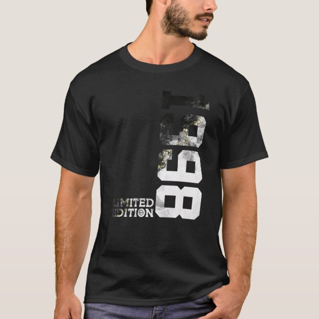 T-shirt 24 ans 24e anniversaire 1998 (Devant)