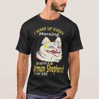 T-shirt 24 Je me réveille chaque matin avec un berger alle