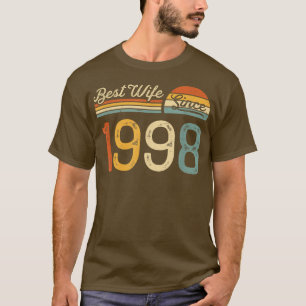 T-shirt 24e anniversaire de Mariage pour sa meilleure femm
