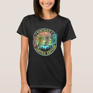 T-shirt 24e anniversaire Vintage 1998 Rétro Anniversaire