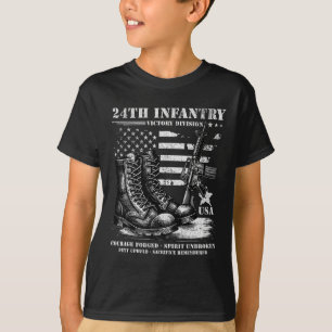 T-shirt 24e Division de la Victoire d'infanterie Courage e