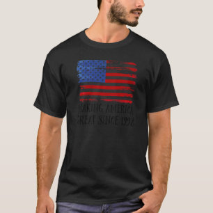 T-shirt 24ème anniversaire de la grandeur de l'Amérique de