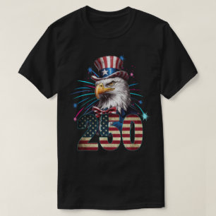 T-shirt 250 Aigle à tête blanche de l'Amérique