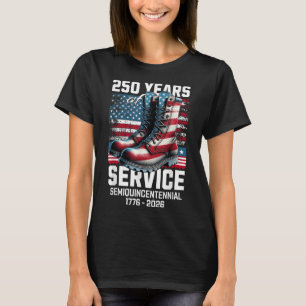 T-shirt 250 ans Amérique Anniversaire 250e indépendance D