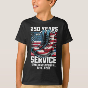 T-shirt 250 ans Amérique Anniversaire 250e indépendance D