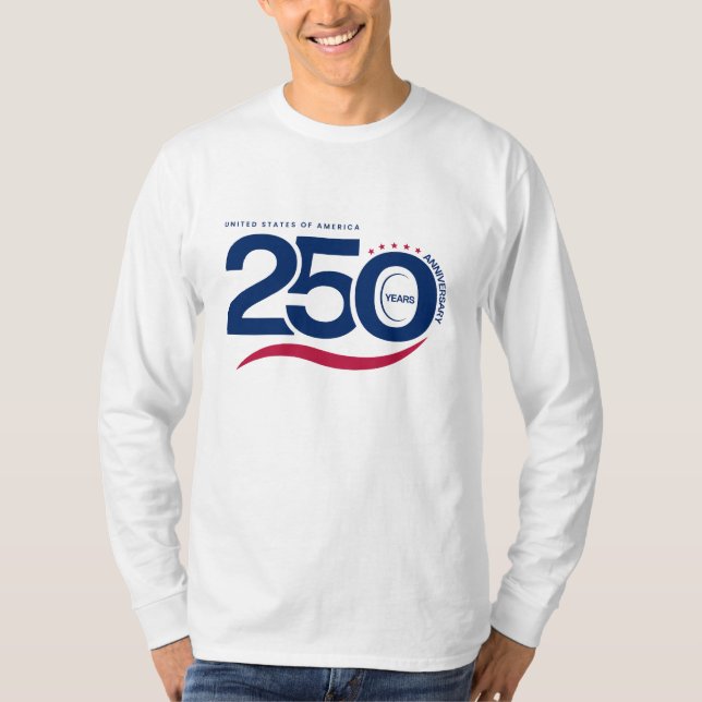 T-shirt 250 Ans d'Anniversaire (Devant)