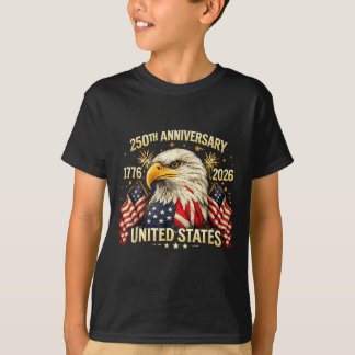 T-shirt 250 ans d'anniversaire des États-Unis 17762026 Amé