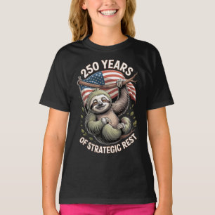 T-shirt 250 ans d'art de paresse repos stratégique