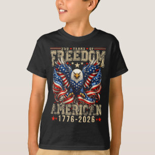 T-shirt 250 ans de dom 1776 2026 4 juillet 250e