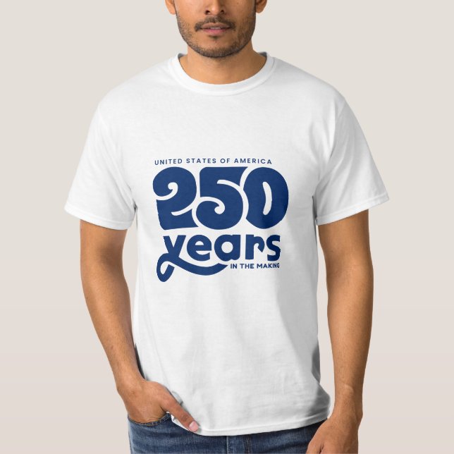 T-shirt 250 ans de fabrication (Devant)