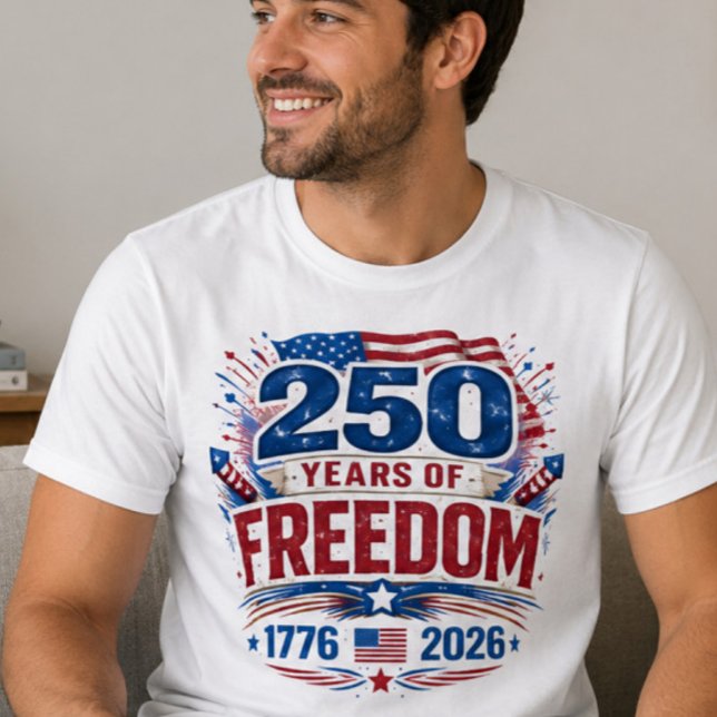 T-shirt 250 Ans de Liberté (Créateur téléchargé)