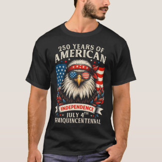 T-shirt 250 Ans de Liberté Amérique 1776 à 2026