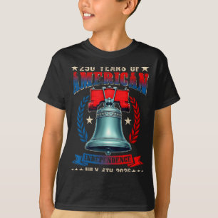 T-shirt 250 ans d'indépendance de l'Amérique Liberty Bell