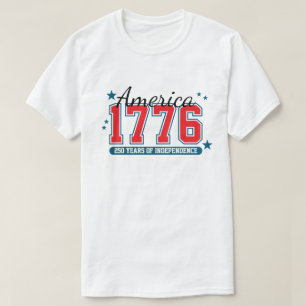 T-shirt 250 Ans d'Indépendance Fête du 4 Juillet Anniversa