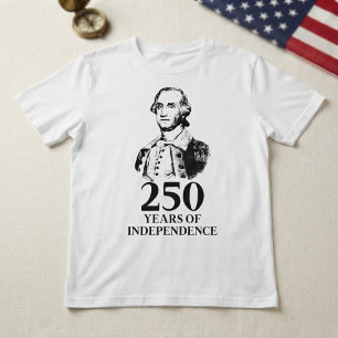 T-shirt 250 Ans D'Indépendance George Washington