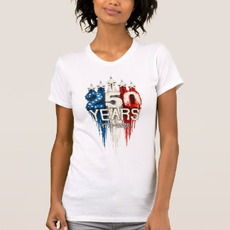 T-Shirt 250 Ans Drapeau Américain 250e Anniversair