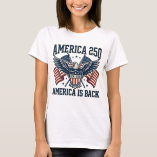 T-shirt 250 Ans Femmes America Is Back