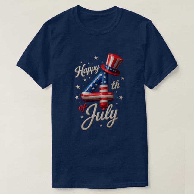 T-Shirt 250 Ans USA -11 (Design devant)