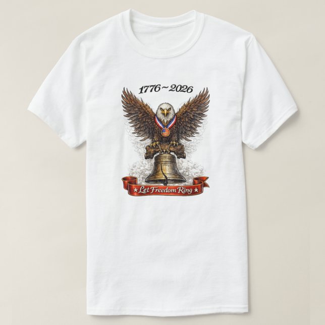 T-Shirt 250 Ans USA -16 (Design devant)
