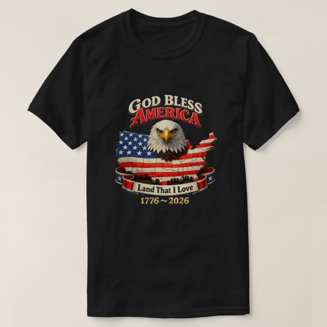 T-Shirt 250 Ans USA -23 (Design devant)
