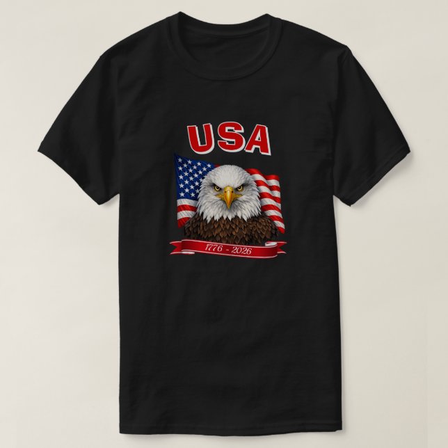 T-Shirt 250 Ans USA -31 (Design devant)