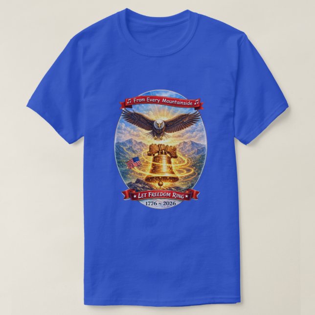 T-Shirt 250 Ans USA -33 (Design devant)