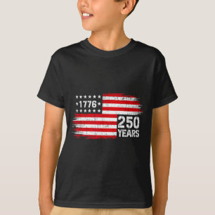 T-shirt 250 ans vintage 1776 250e anniversaire 4 juillet