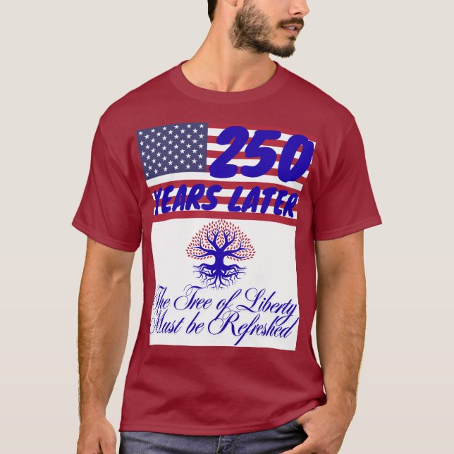T-shirt 250 Arbre de la Liberté  (Devant)