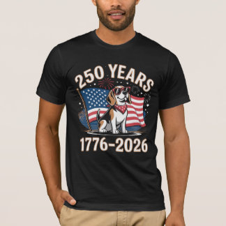 T-shirt 250 Years America Anniversary 250th Birthday USA