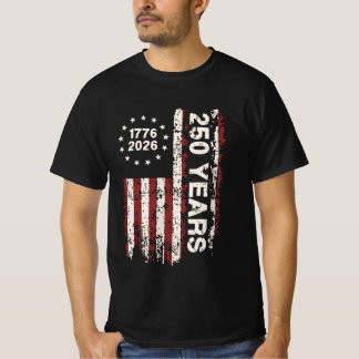 T-shirt 250 Years USA Anniversary 250th Independence Day