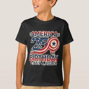 T-shirt 250e anniversaire 4 juillet 1776-2026 États-Unis A